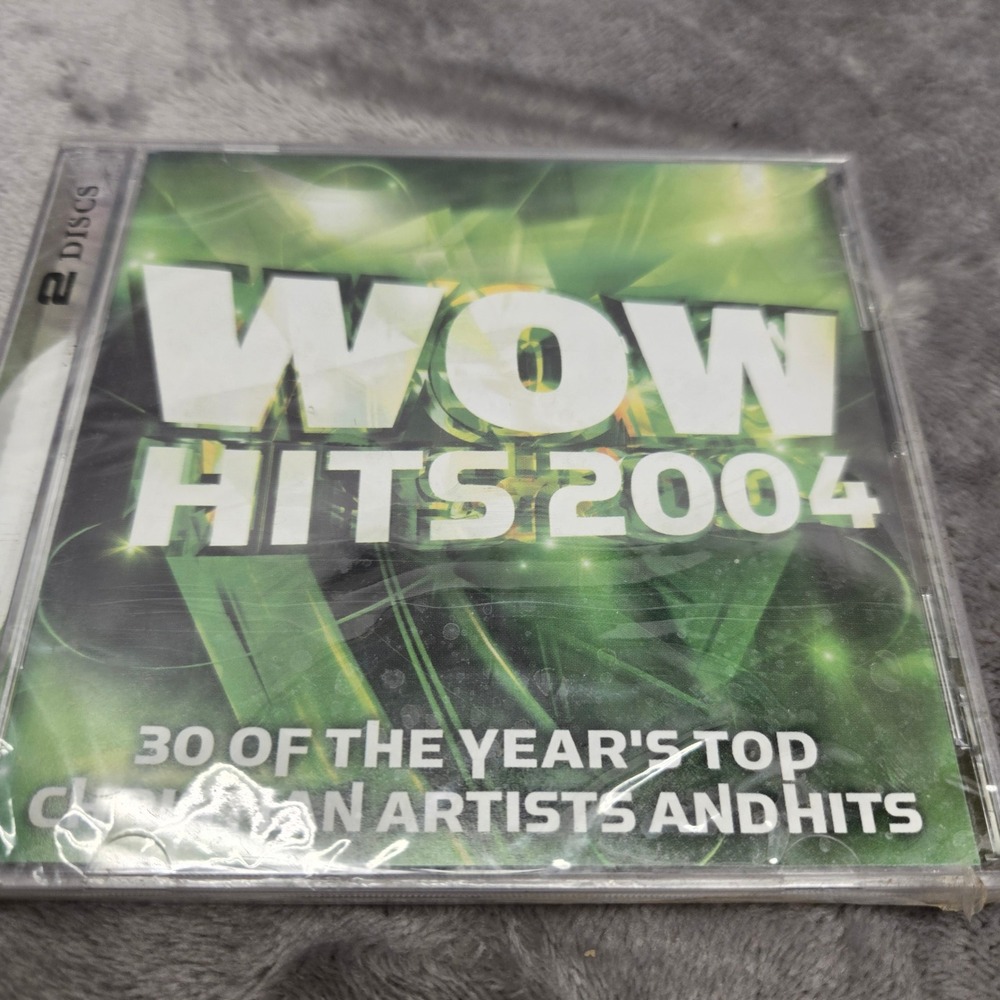 WOW Hits 2004 30 Top Christian Artists and Hits 2 CD Set Newsboys TobyMac Sealed